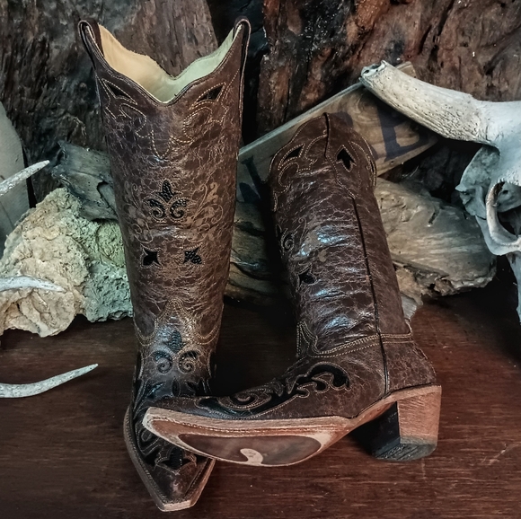 Corral cowboy boots 8M - Picture 9 of 12